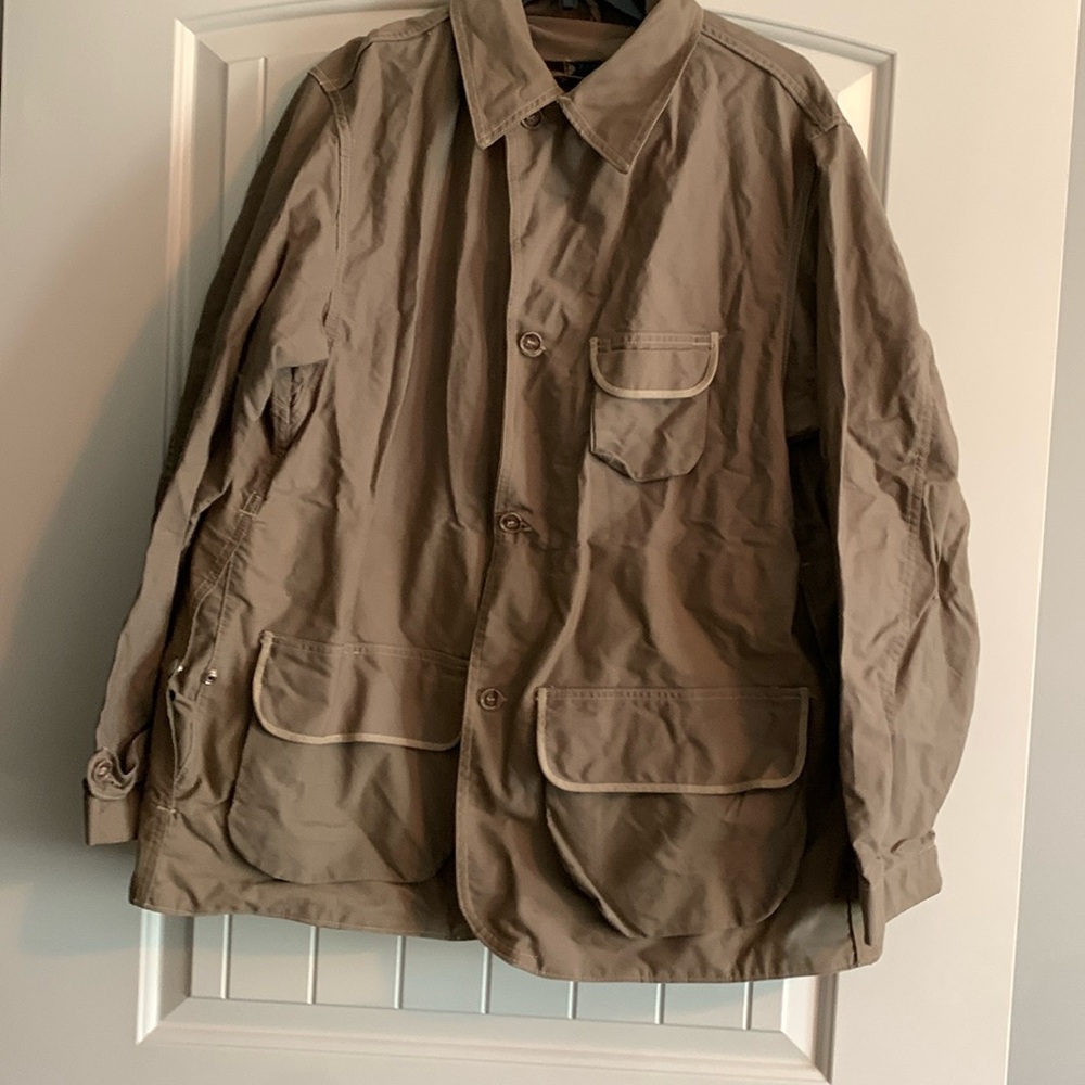 Vinatge JC Higgins Duck Hunting Canvas Jacket Green